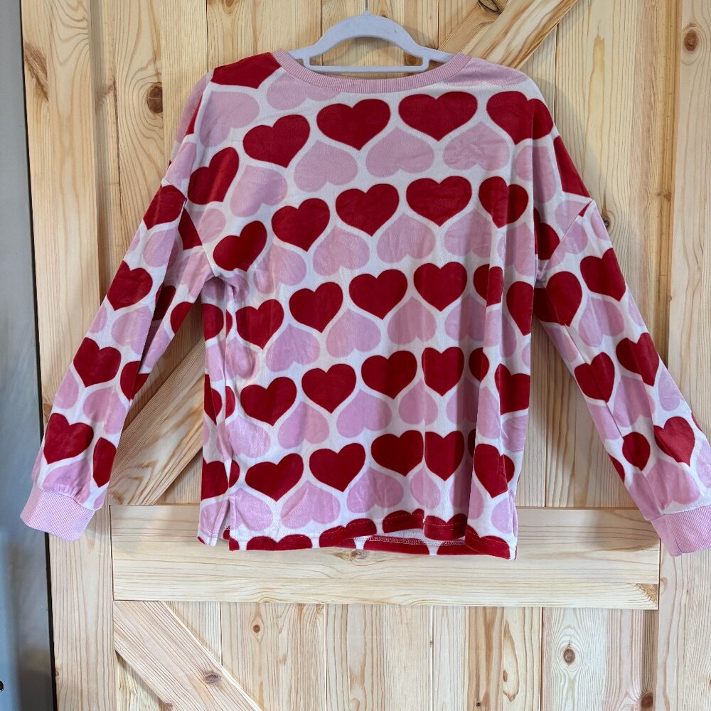 Kate Spade Heart Sweater pink and red Size Medium